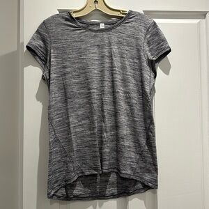 Lululemon grey cap sleeve tee - size 8